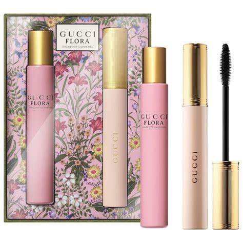 gucci flora mascara set|Flora Gorgeous Gardenia Eau de Parfum Mascara & Rollerball .